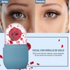 Rodillo Silicona De Hielo Masaje Facial Reutilizable