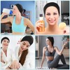 Spa Black Headband Hair Wrap Pack of 10