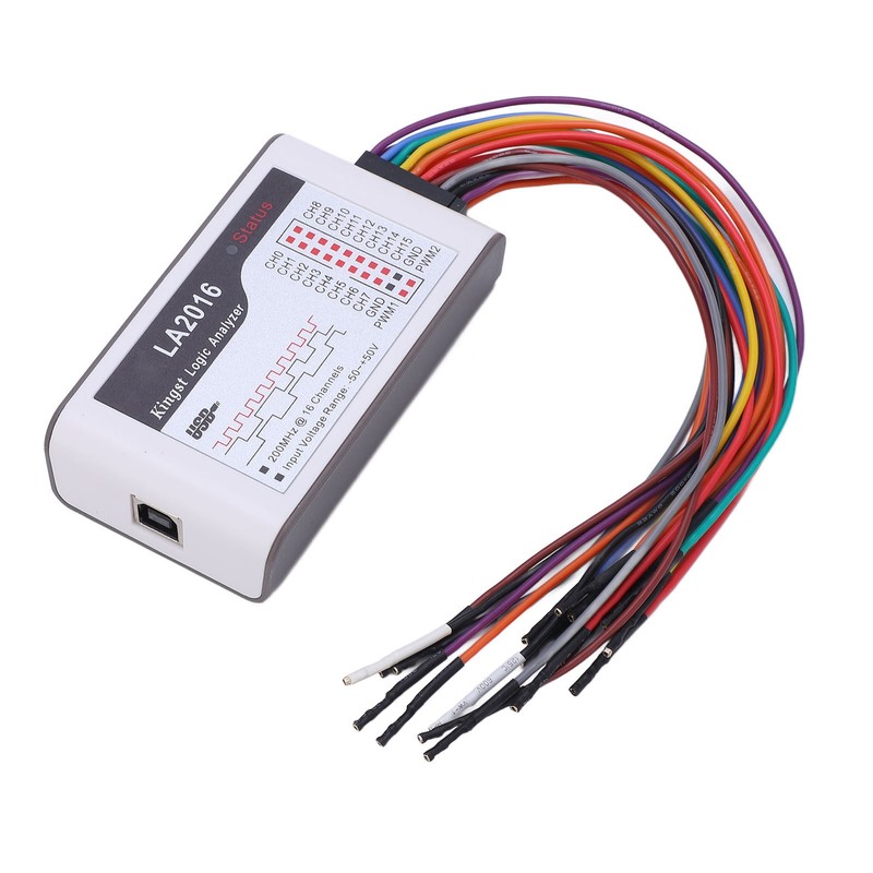Logic Analyzer USB 16 Channels CH0‑15 200M Sampling Rate ‑50V