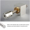 Rebower 10pcs Full Thread Rod 304 Stainless Steel Rod Bar