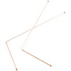 2 x Copper Dowsing Rods, 99.9% Copper, Tensor One-Handed Divination