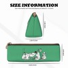 Moomin Pen Case, Large Capacity, Pencil Case, Multi-functional, Stylish, Leather,