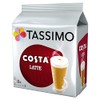 Tassimo Costa Latte Coffee 8 Pods, 340g