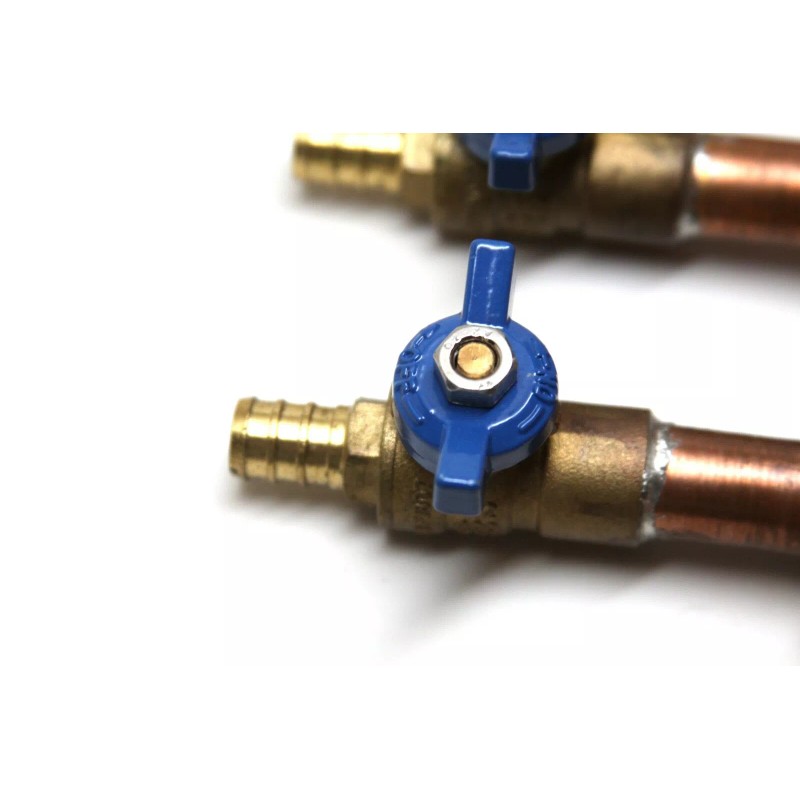 Vilstone 4 port PEX Plumbing Manifold 3/4 Male 1/2 Ball