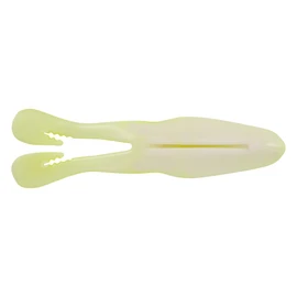 Berkley PowerBait Buzz'n Speed Toad Fishing Soft Bait, Chartreuse/White, 4 2/5"