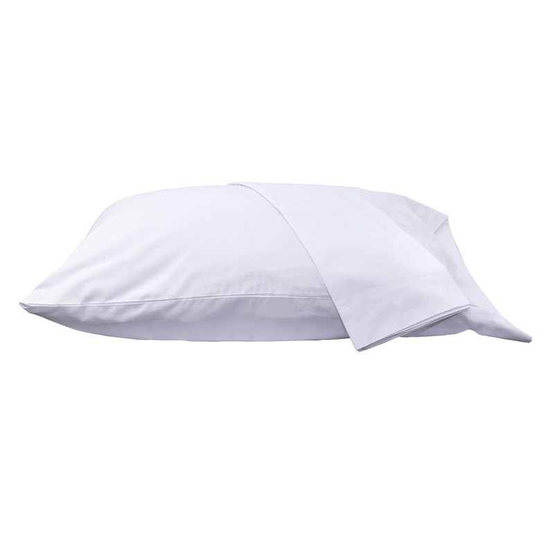 Pacific Linens Pillowcases White 12 Pack 200 Thread Count Percale