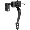 Thumb Latch for Gate and Doors - Powder Coated Black
