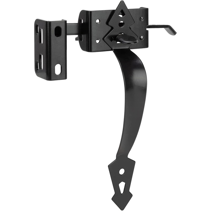 Thumb Latch for Gate and Doors - Powder Coated Black