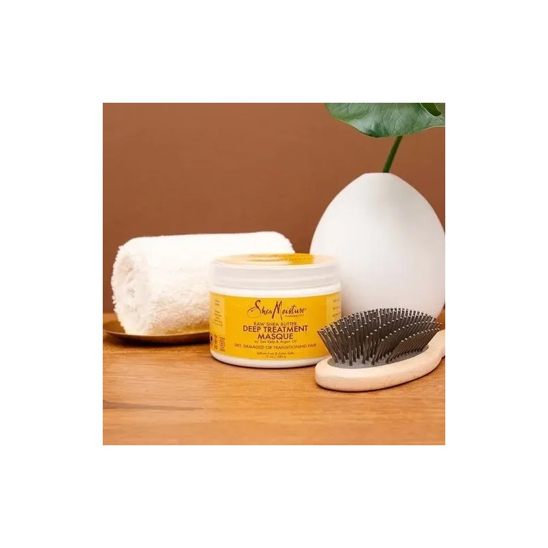 Shea Moisture Raw Coconut/mascarilla Intensiva Cabello 340g