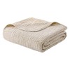 Yoofoss Muslin Blanket 100% Organic Cotton Throw Large 50" x