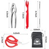 9Pcs Seafood Tools Set Crab Lobster Crackers Stainless Steel Forks
