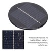 Solar Replacement Top, Round Solar Panel, 4 Pieces 6 V