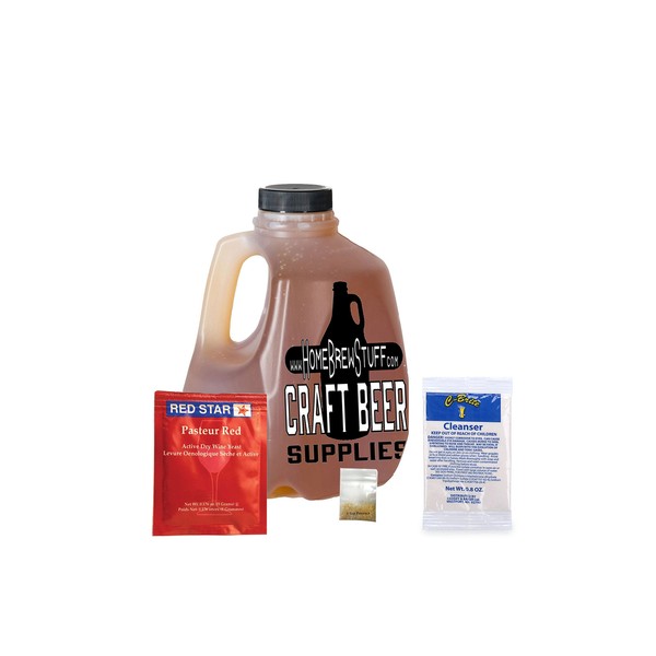 HomeBrewStuff Basic 1 Gallon Nano-Meadery Honey Mead Recipe Refill Kit
