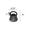 2021 Latest Whistling Kitchen Kettle 3.4 Qt. for Electric, Ceramic,