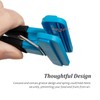 YUREMEEY Sealing Clips, 9 Pieces Colour Bag Clips, Plastic Sealing
