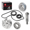Water Pump Seal Repair kit Impeller and Shaft Bearing For