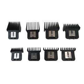 Vicue 8Pcs Trimmer Guards Set for Barberology FX787 Outlining Trimmers and FX726 LoPROFX Trimmers, with the Metal Spring Clip - From 1/32-5/4 inch Snap on Blade Attachment Combs Set