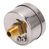 Vacuum Pressure Gauge 1/8in Stainless Steel Dial Liquid Filled Pneumatic