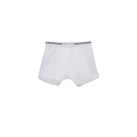 Emporio Armani Men's Cotton Boxer Briefs, White, X-Large