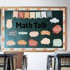 Mooliwe 43 Pcs Math Talk Bulletin Board Set for Math