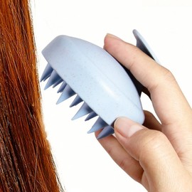 Scalp Brush Shampoo Hair Massager Green 10ea