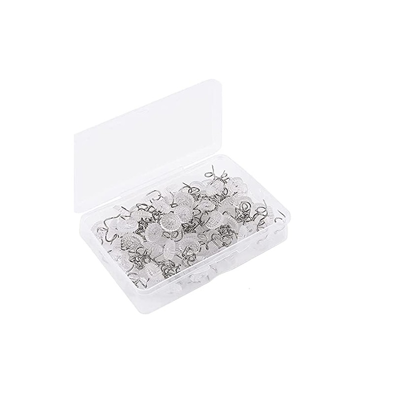 Haobase 180Pcs Twisty Pins for Upholstery, Slipcovers and Bedskirts