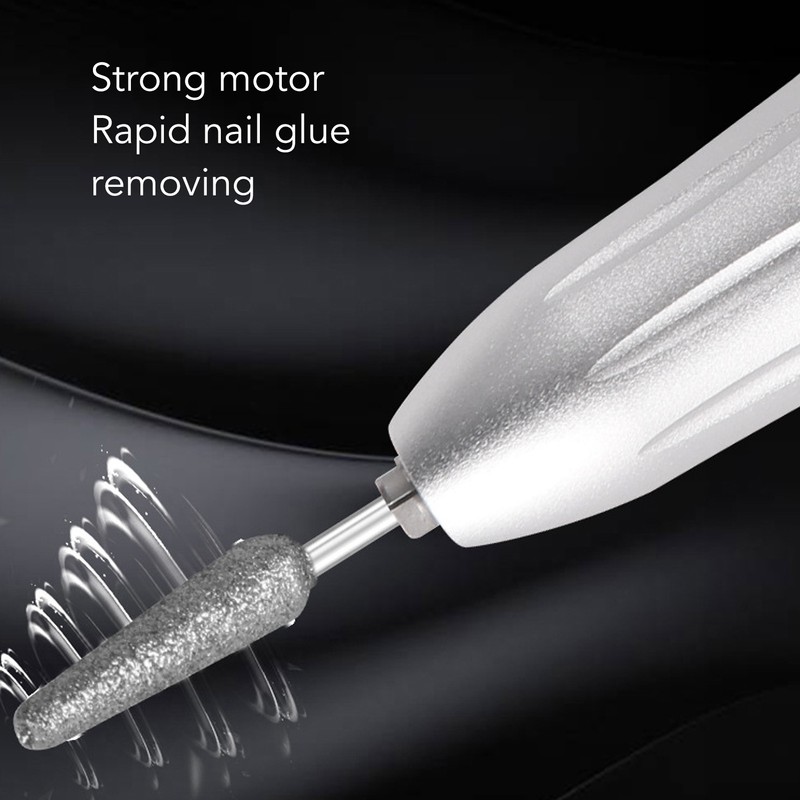 40000RPM Nail Drill Machine CW CCW Rotation Heat Dissipation Electric