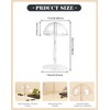 TINGSING Acrylic Hat Display Stand, 13'' Clear Hat Holder, Countertop