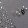 5D Embossed Rhinestones Nail Art Stickers,Gold Crystal Soft Glue Irregular