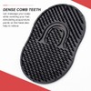 Portable Grooming Set: Plastic Massage Combs, Beard Brush, Scalp Shampoo