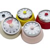 Mechanical Kitchen Timer, Eco-Friendly No Batteries Needed Magnetic 60-Minute Visual