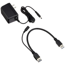 I-O Data USB-ACADP5R AC Adapter for Bus-Powered USB Devices, Japanese Manufacturer