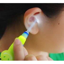 Ear Wax Removal Tool for Kids with LED Light, Remove Ear Wax with LED Light for Easy Access 3Pack