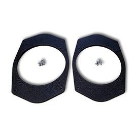 1 Pair - Universal Speaker Adapters 6"x9" 6x9 to 6 1/2" 6.5" - SPKBRK001