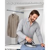 Valet Rod for Closet Pull Out, 12" Adjustable extending closet