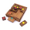 ROMBOL Khun Pan Large Sliding Game Travel Game Wooden Game