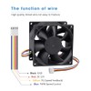 GDSTIME 12 V Fan 92 mm Fan 92 x 38