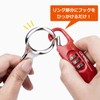 CXWXC Bicycle Wire Lock Lightweight Compact 3 Digit Dial Length