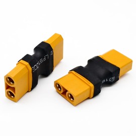 LINSYRC 3pcs XT90 Plug Female to Female Connector no Wire Adapter for RC FPV Car Plane Drone LiPo Battery