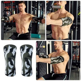 FOMIYES 3sets Sports Elbow Pad Arm Sleeves Elbow Guard for Basketball Protector Excellent Sweat Absorption 2pcs*3