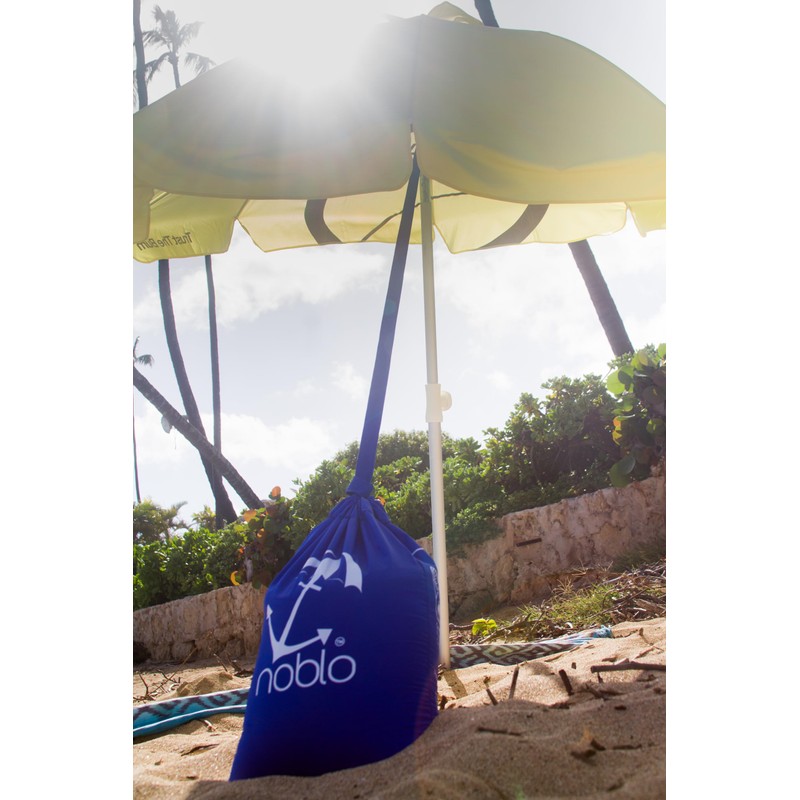 Noblo Umbrella Buddy-Simple Beach Shade Umbrella Anchor (blue)