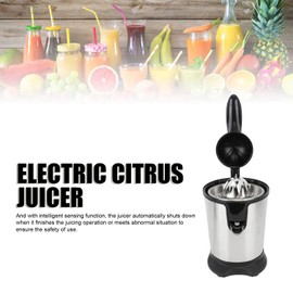 Electric Citrus Juicer, 180W 15000rpm Auto Off Dishwasher Stainless Steel Orange Juicer Ultra Powerful Motor Soft Handle Citrus Squeezer for Oranges, Lemons