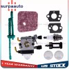 Auto-NEW Carburetor for STIHL FS38 FS45 FS46 FS55 KM55 KM55R