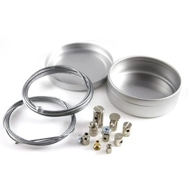 [KiWAV] Compatible/Replacement for Universal Motorcycle Emergency Throttle Cable Repair Kit, Honda, Yamaha, Kawasaki, Suzuki, Scooter, Motocross Models