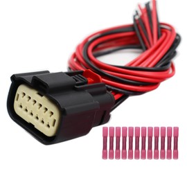 Headlights Connector Compatible with Dodge Charger 2015-2023. 68541681AA Wiring Pigtail Harness