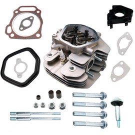 Jjing Assembled Cylinder Head Assembly Kit Compatible with Champion 270cc 292cc 301cc 312cc Engine 6250 5000 Watts Generator 32 ton Log Splitter and More