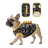 CuteBone Dinosaur Costume Dog Shirt, Stretchy Velvet T-Shirt Clothes for