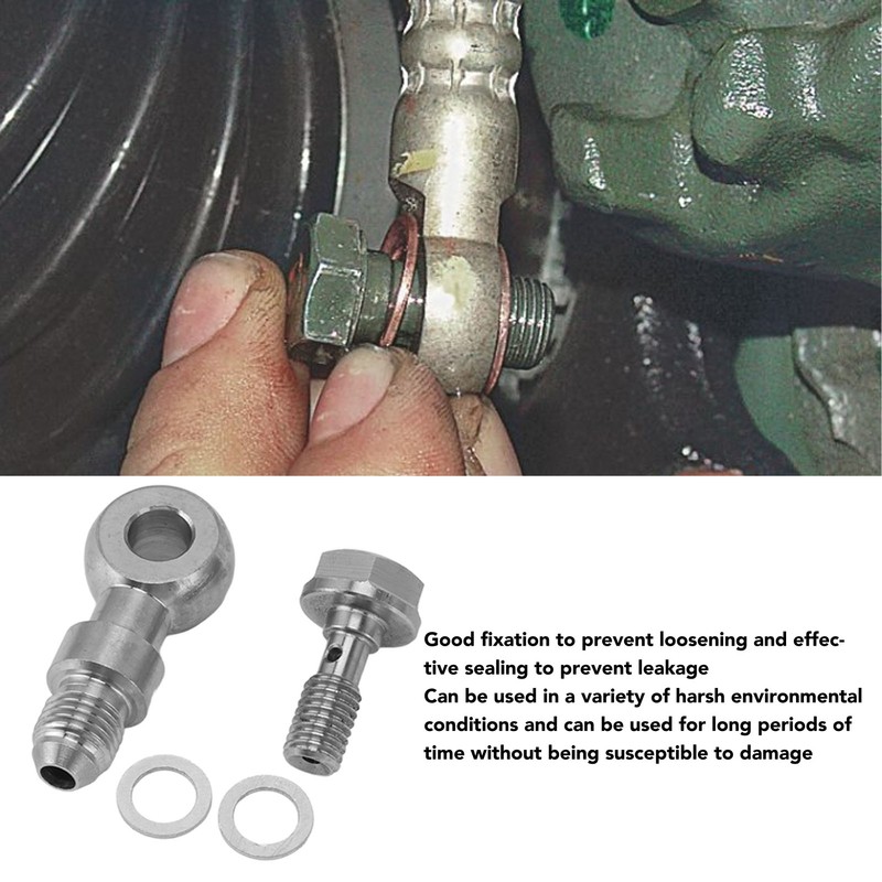 Banjo Bolt Excellent Sealing High Load Capacity Heat Resistant Brake