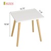 AWASEN Side Table, Small End Accent Table for Living Room