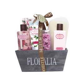 Gift Box for Women | Beauty Box Pink, Pomegranate | Gift Women | Original Gift Idea Women | Beauty | Care | Feel-Good Basket | Wellness Set for Women | BOIS